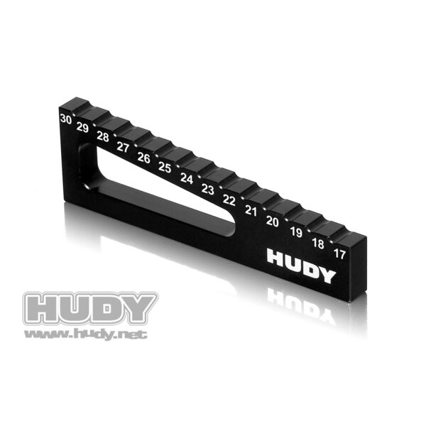 CHASSIS RIDE HEIGHT GAUGE 17MM TO 30MM FOR 1/8 & 1/10 OFF-ROAD