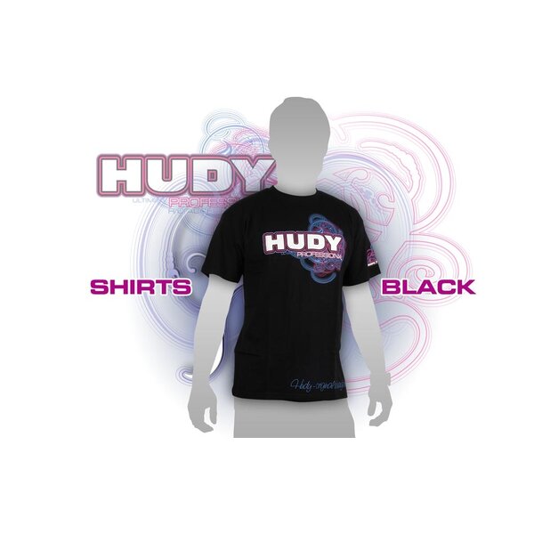 HUDY T-SHIRT - BLACK (XXXL)