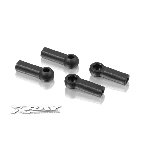 COMPOSITE BALL JOINT 4.9MM - CLOSED WITH HOLE (4)