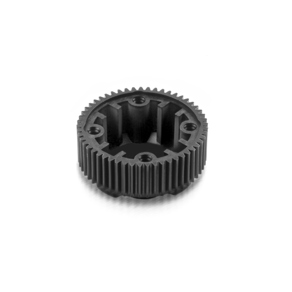 COMPOSITE GEAR DIFFERENTIAL CASE WITH PULLEY 53T - LCG - GRAPHITE