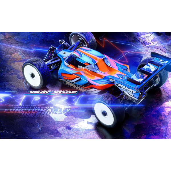 XRAY XB8E'25 - 1/8 ELECTRIC OFF-ROAD CAR