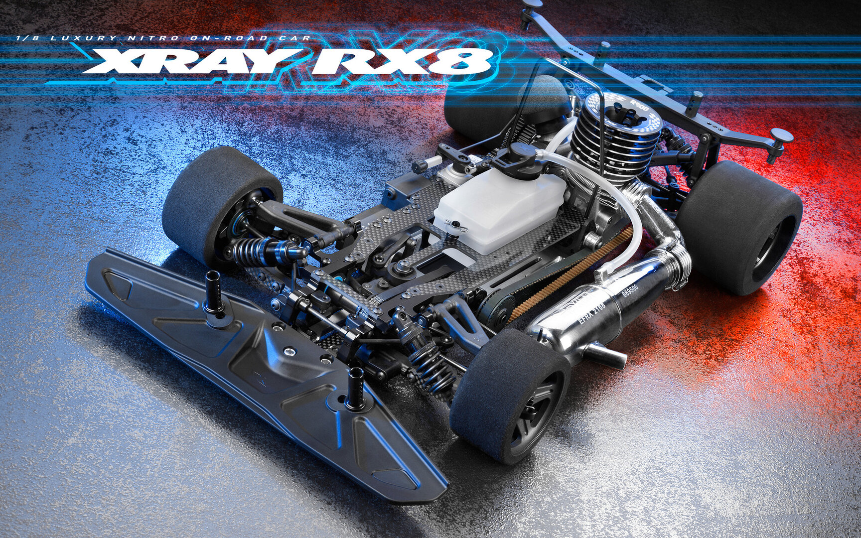 XRAY RX8.3 - 1/8 LUXURY NITRO ON-ROAD CAR