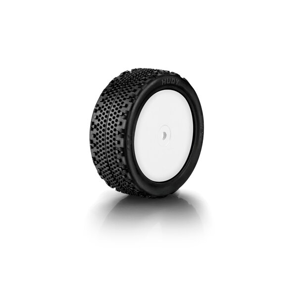 HUDY PREGLUED TIRE 4WD FRONT CARPET (2)