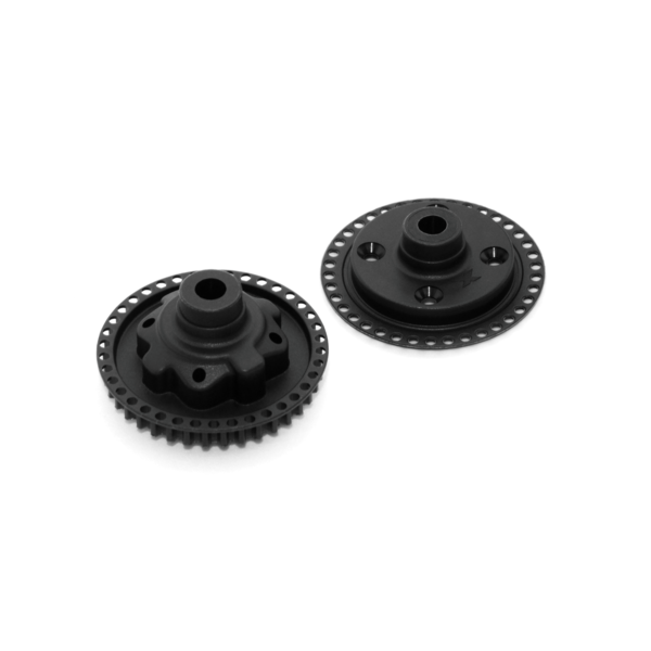 X4 COMPOSITE GEAR DIFF. CASE WITH 38T PULLEY & COVER