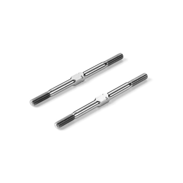 HUDY TITANIUM ADJUSTABLE TURNBUCKLE 50MM M3.5 L/R (2)