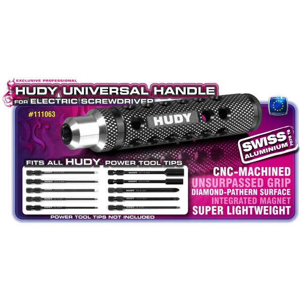 LIMITED EDITION - UNIVERSAL HANDLE FOR EL. SCREWDRIVER PINS