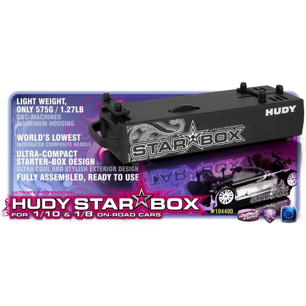 HUDY STAR-BOX ON-ROAD 1/10 & 1/8 - LIPO VERSION