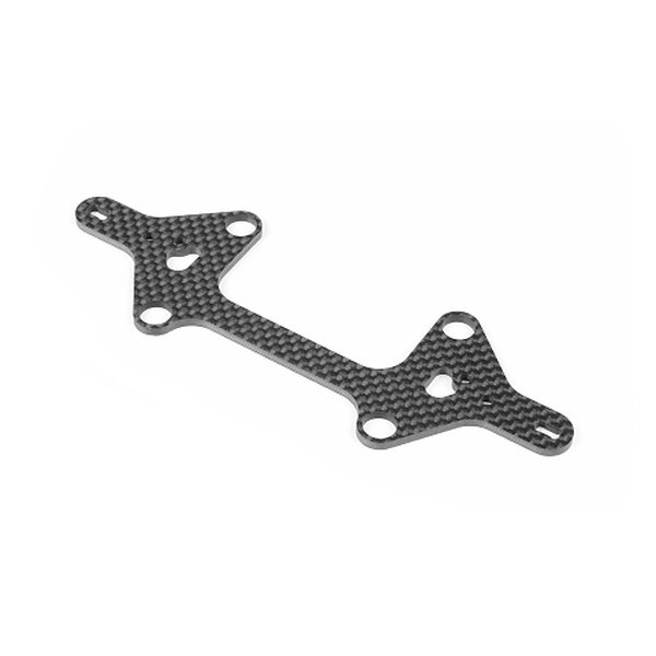 X12 GRAPHITE LOWER SUSPENSION ARM PLATE 2.5MM - WIDER +2MM