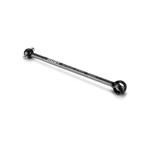 REAR DRIVE SHAFT 72MM WITH 2.5MM PIN - HUDY SPRING STEEL™