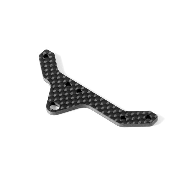 X10'16 REAR POD UPPER PLATE - GRAPHITE 2.5MM