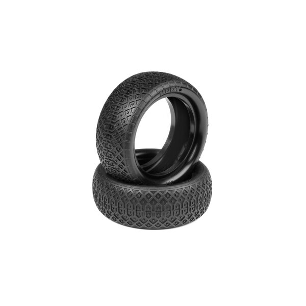 HUDY 1/10 OFF-ROAD TIRE 4WD FRONT DIRT - SOFT (2)