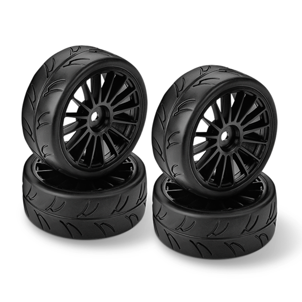 FWD / TC HUDY TIRES (4)