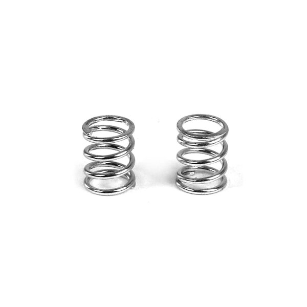 SPRING 4.75 COILS 3.6x6x0.55MM; C=4.0 - SILVER (2)