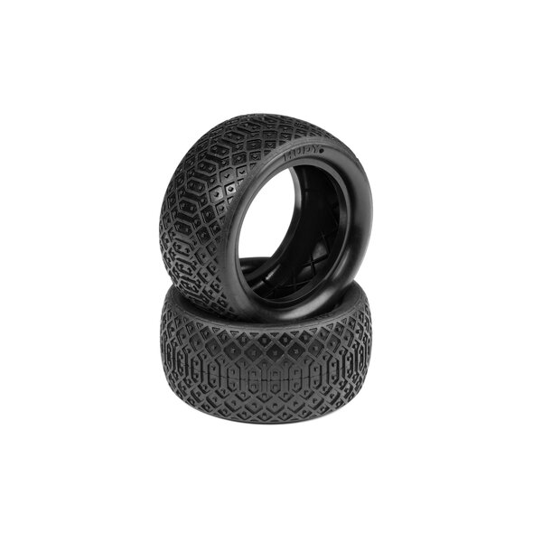 HUDY 1/10 OFF-ROAD TIRE 2WD/4WD REAR DIRT - SOFT (2)