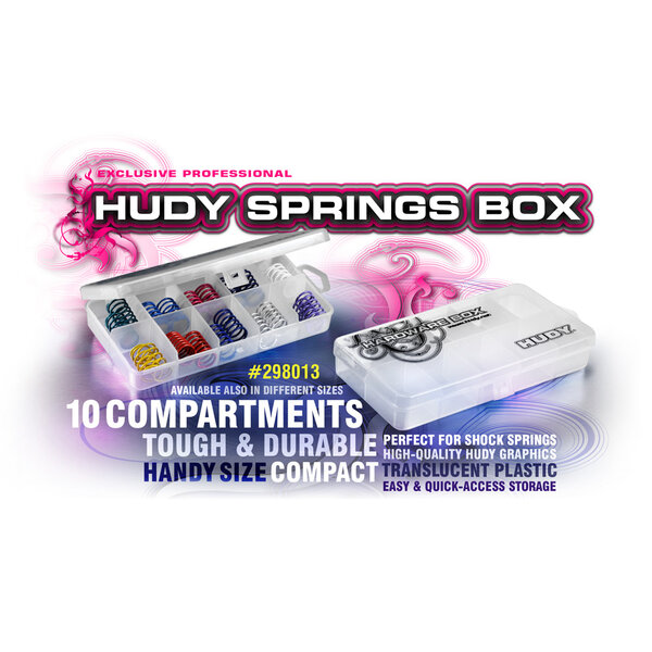 HUDY SPRINGS BOX - 10-COMPARTMENTS
