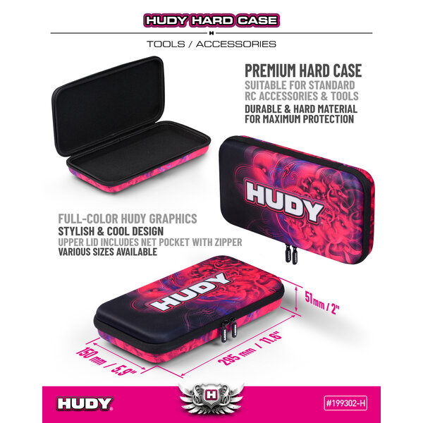 HUDY HARD CASE - 295x150x51MM - TOOLS / ACCESSORIES