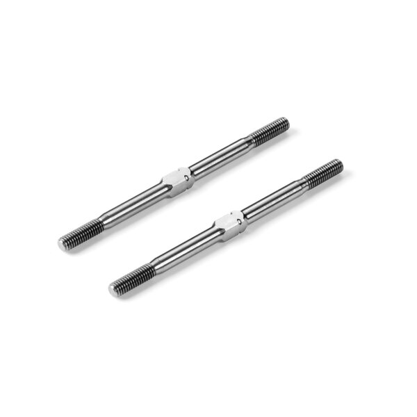 HUDY TITANIUM ADJUSTABLE TURNBUCKLE 55MM M3.5 L/R (2)