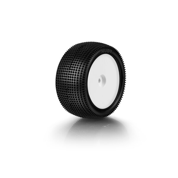 HUDY PREGLUED TIRE 2/4WD REAR CARPET (2)