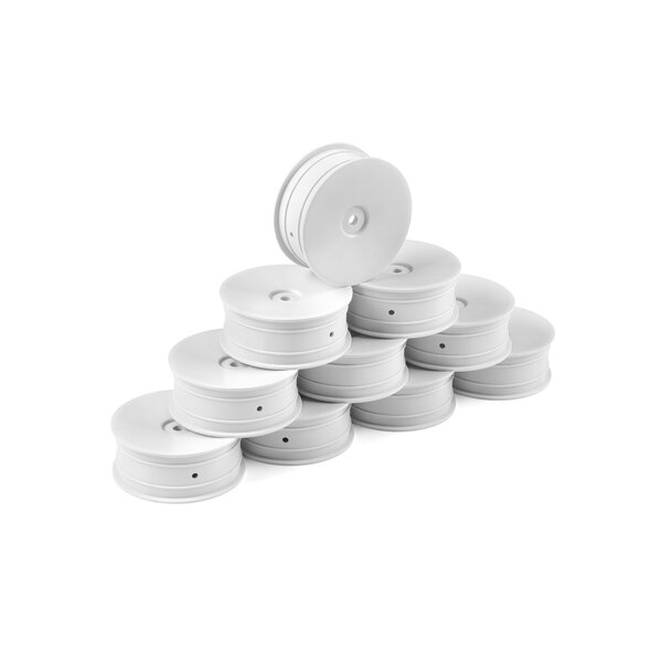 HUDY 1/10 OFF-ROAD WHEEL - 2WD – FRONT – WHITE (10)
